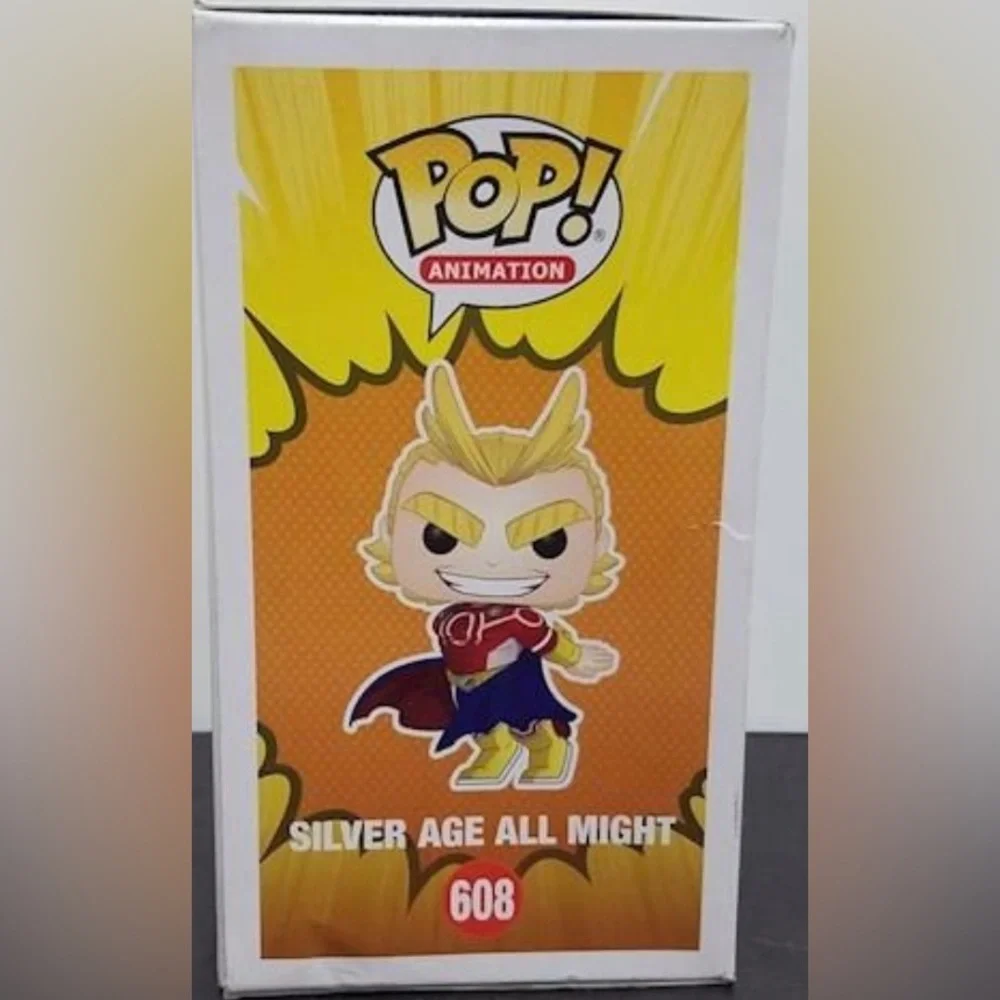 ANIME Pop! Silver Age All Might My Hero Academia #608 - Picture 2 of 6